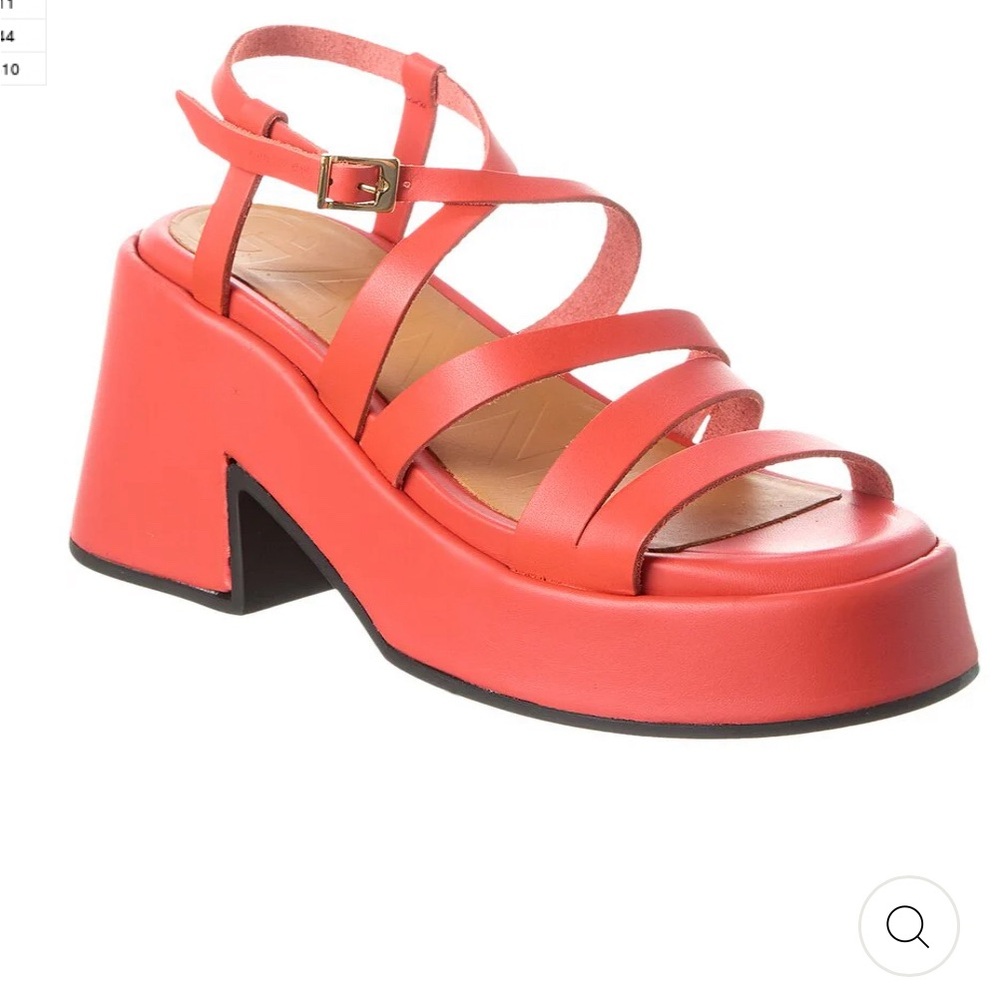 GANNI platform strappy sandals NEW NIB  38 8